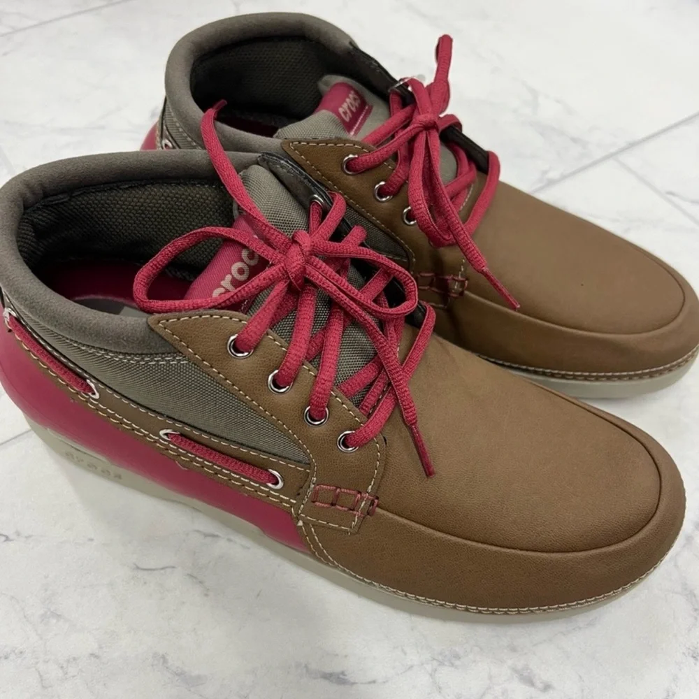Crocs Beach Line Boat Chukka Shoe Size 10